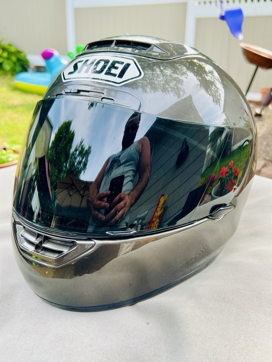 Vintage Shoei X11/Eleven Gray Full Face Helmet/Dark Tinted Visor