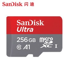 SanDisk 256GB A1 Class10 Micro SD TF Card For Switch Phone Tablet Camera