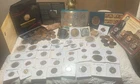 1790 To 1970 Huge Junk Drawer Old Coins  Flying Eagle, Gold Token, 1815 Decimes