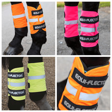Shires Equi-Flector Horse or Rider Wraps - Pink, Yellow or Orange