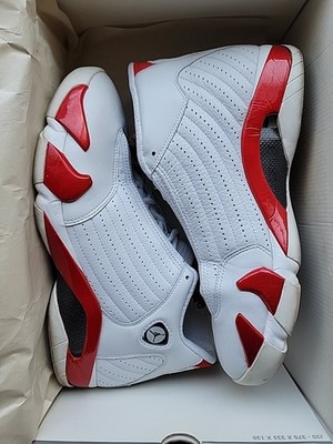 1999 Air Jordan 14 XIV OG Candy Cane w/box | eBay
