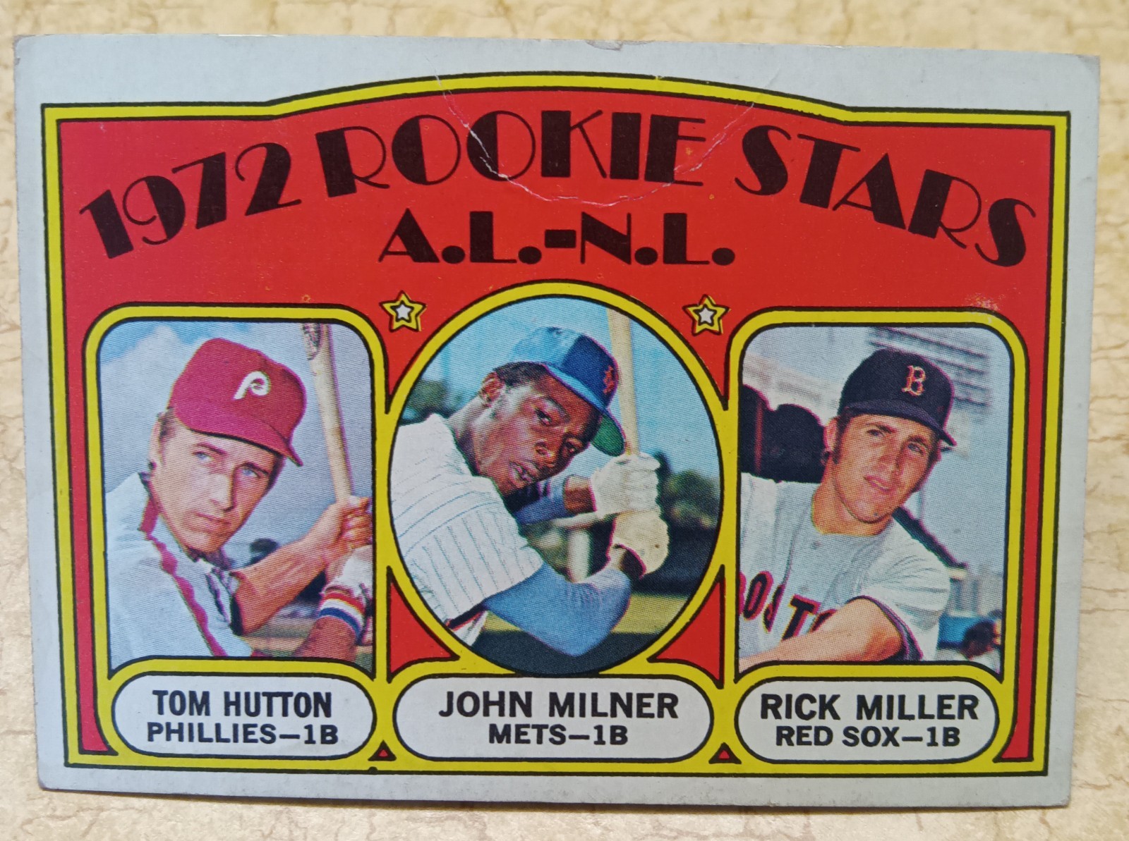 A.L.-N.L. 1972 Rookie Stars #741 Baseball Cards 1972 Topps trading card — raw and PSA graded price guide