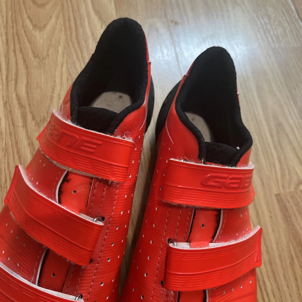 GAERNE Ciclismo MTB Zapatos Bicicleta de Montaña Zapatos Botines Rojo EE. UU. 12 UE 46 Foto 3 de 4