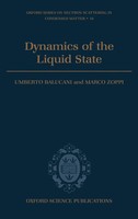 Zoppi Balucani (U. A.) | Dynamics Of The Liquid State | Buch | Englisch (1995)