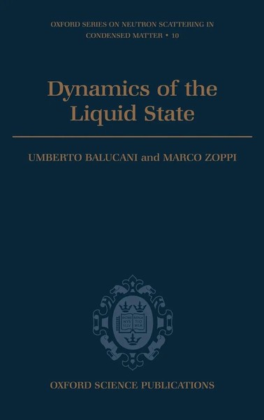 Zoppi Balucani (U. A.) | Dynamics Of The Liquid State | Buch | Englisch (1995)-image
