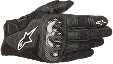 ALPINESTARS SMX-1 Air V2 Gloves Black Large Leather Mesh 3570518-10-L
