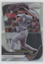 2020 Panini Prizm Tier II Silver Prizm German Marquez #111 0b5