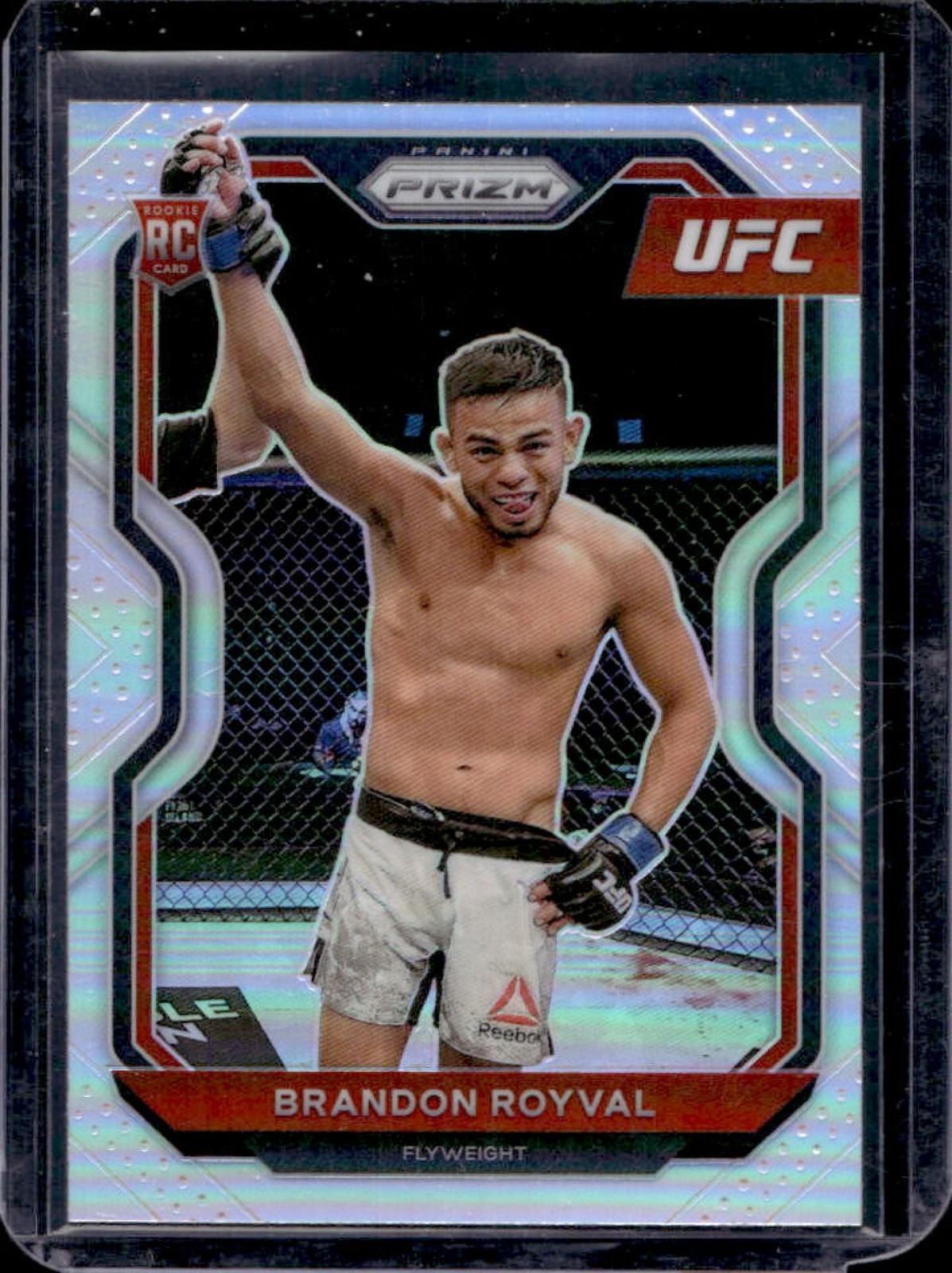 2021 Prizm UFC Brandon Royval RC Silver Prizms Rookie #68