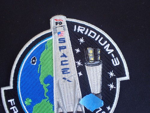 AUTENTICA PATCH MISSIONE SPACEX ASSORTITA SOLO DIPENDENTE #37 - Foto 6 di 7