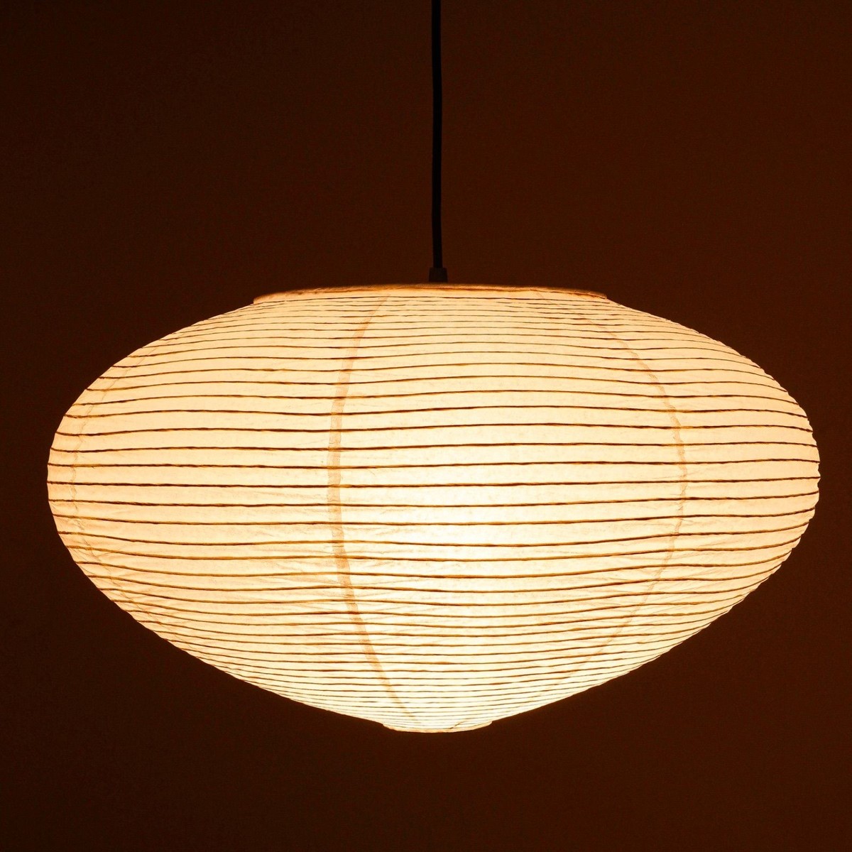 Isamu Noguchi Akari 26A Washi Paper Pendant Ceiling Lamp Japandi