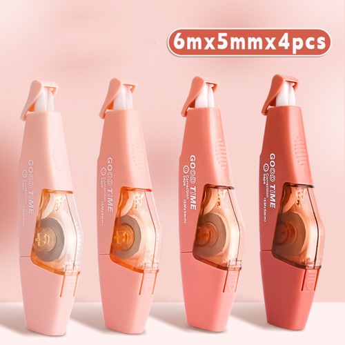 6PCS/Set Pen Shape Silent Coating Tape Silent Student Alteration Tape Students - Picture 14 of 17