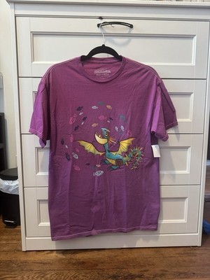 Epic Universe How to Treat (Train) Your Dragon Shirt Magenta T-Shirt Medium