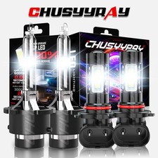 For Infiniti Fx35 2004 Combo Hid Headlight High Low Led Fog Light Bulbs