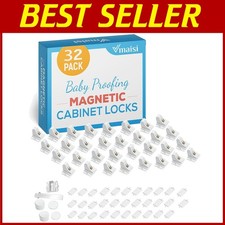 Magnetic Cabinet Locks Set - Child Safety Kit