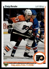 1990-91 Upper Deck Craig Berube Rookie Philadelphia Flyers #450