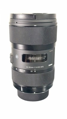 Sigma 18-35mm F1.8 DC Hsm Art Kamera Objektiv 72mm mit Filter für Nikon