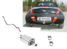 Fox Edelstahl Racing-Komplettanlage Ford Street KA Typ RL ab 2002 1x80mm
