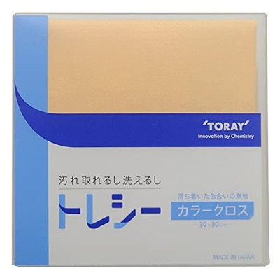 TORAY Trecy Ultrafeinfaser Reinigungstuch 30 x 30 cm Uni Peach