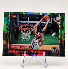 2021-22 Panini Donruss - Franchise Features Jayson Tatum #11 Holo Greenice