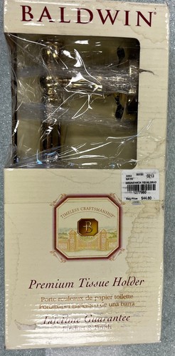 Baldwin Brunswick Serie--Tissue Toilettenpapierhalter--Messing poliert - Bild 2 von 3