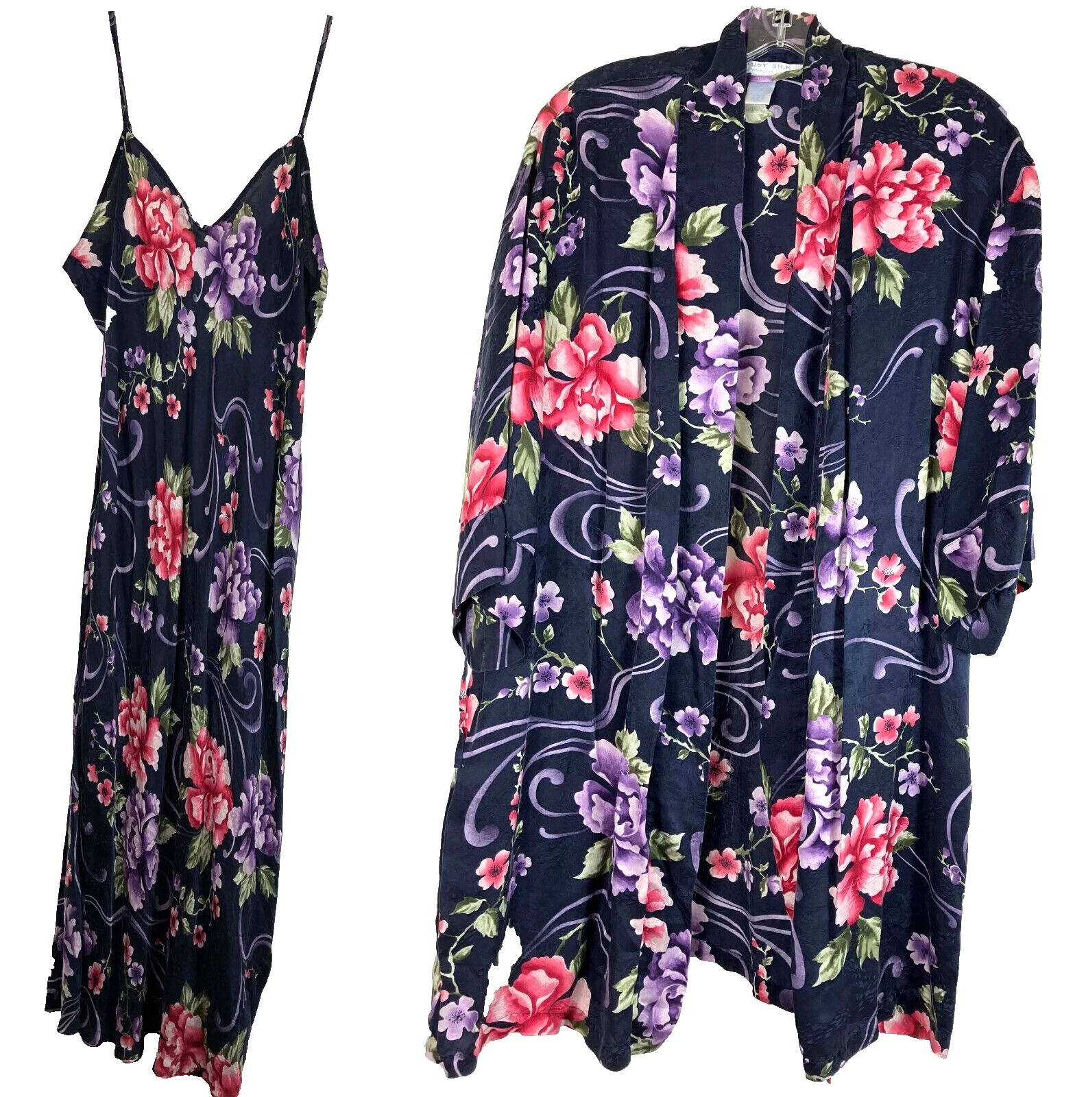 August Silk Floral Sleepwear & Robes for Women