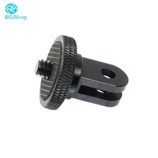 Aluminum CNC Mini Tripod Mount 1/4 Screw Head Adapter for GoPro Hero 9 8/7/6/5