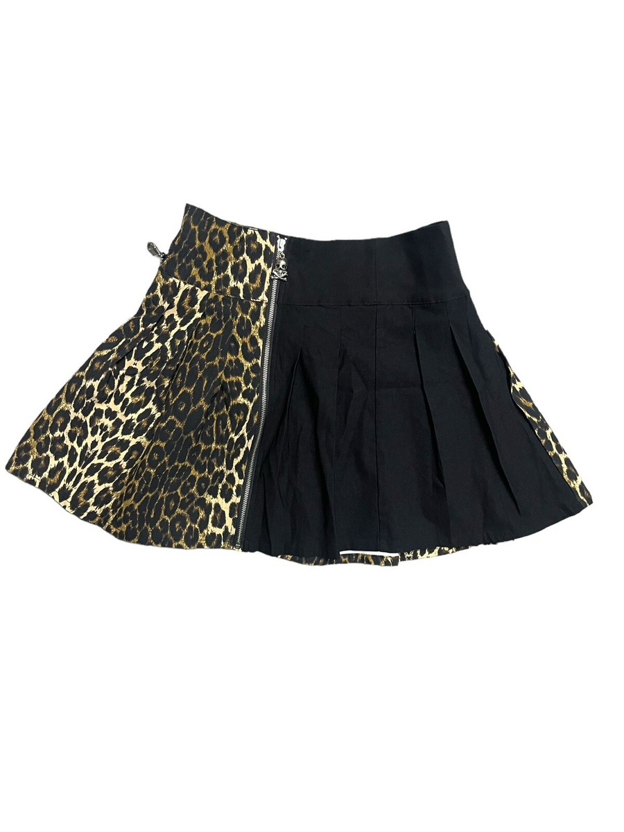 ★BADBLOOD ★MYSTIC SKORT - BLACK LEOPARD s-l1200.jpg