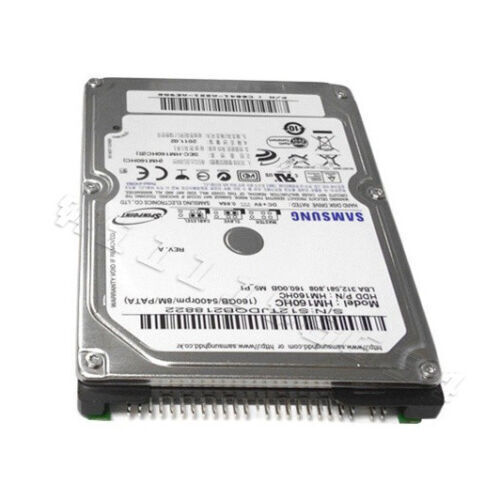 SAMSUNG 160GB HM160HC 5400RPM IDE PATA 2.5" Hard Drive FOR Laptop Computer - Picture 2 of 3