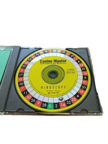 Casino Master Gold Edition PC CD-ROM Mindscape Centron Software 1993 Windows 3.1