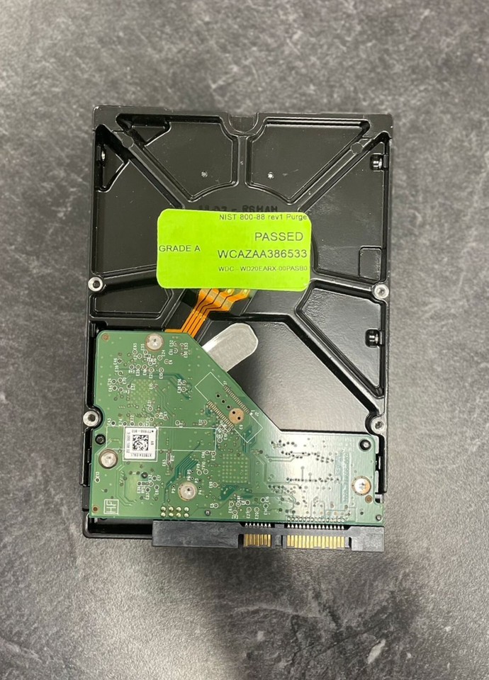 Western Digital Caviar Green WD20EARX 2TB SATA III 64MB 7200RPM 3.5