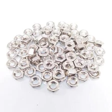 200pcs M5 Metric Thread Insert Screw Fastener Stainless Steel Hex Nut