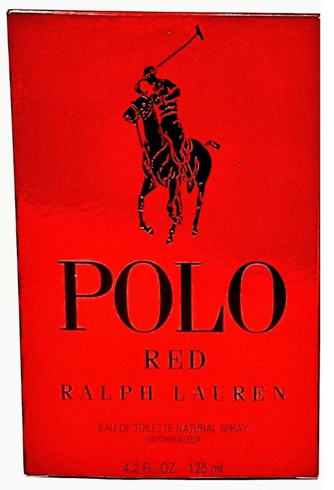 Polo Red por Ralph Lauren 4,2 OZ eau de parfum colonia para hombre sellado de fábrica en caja Foto 2 de 3