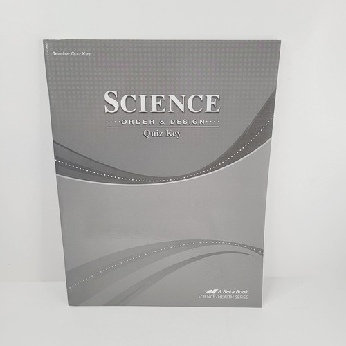 A Beka Book Science Order & Design Science/Health Series 7 Teacher Quiz Key - Picture 3 of 6