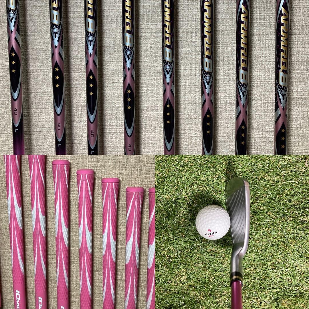 希少　レディース　ベレス　IE-03 アイアン8本　3S HONMA BERES レディース,BERES (2024年モデル) LADIES 3Sグレード ベレス