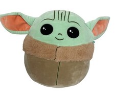 Squishmallows Star Wars The Mandalorian Baby Yoda Grogu Plush 10" Stuffed Toy