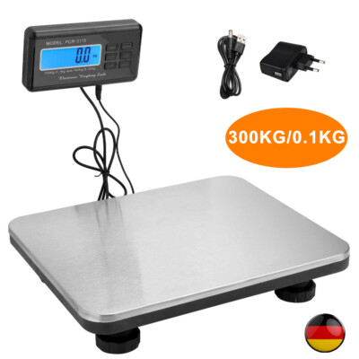 Digitale Tierwaage 300 Kg – LCD, Mit 2 Modi, Edel Produktbild-Vorschau 3