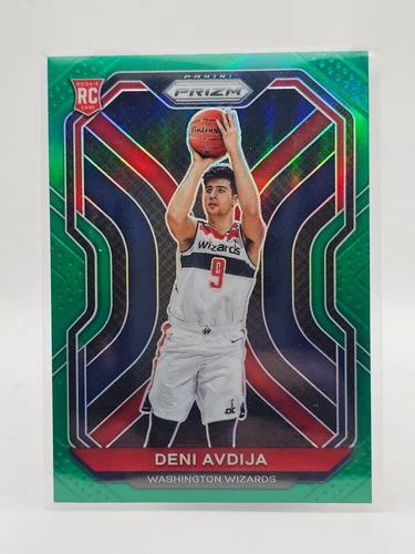 2020-21 Panini Prizm Deni Avdija RC Rookie Green Prizm Blazers