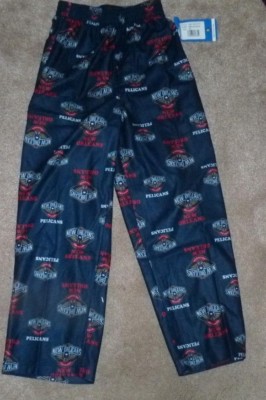 NEW NBA New Orleans Pelicans Loungewear Sleepwear Pants Kids Boys M 5 6 NWT