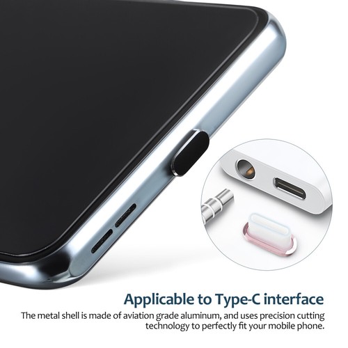 14 szt. wodoodporna wtyczka USB-C pokrywa zaślepki złącze ładowania - Zdjęcie 8 z 11