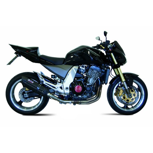 Silencer Slip-On Black MIVV Sound Homologated for Kawasaki 1000 Z 2003-2006 - Picture 2 of 5