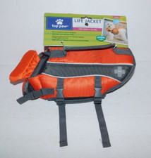 NWT Top Paw Dog Life Jacket, Reflective Adjustable Flotation Device