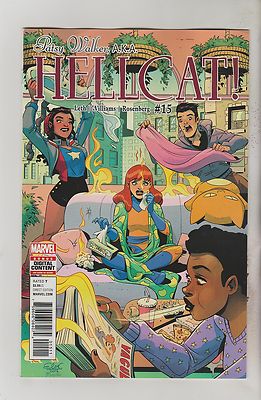 MARVEL COMICS PATSY WALKER AKA HELLCAT #15 APRIL 2017 1ST PRINT NM