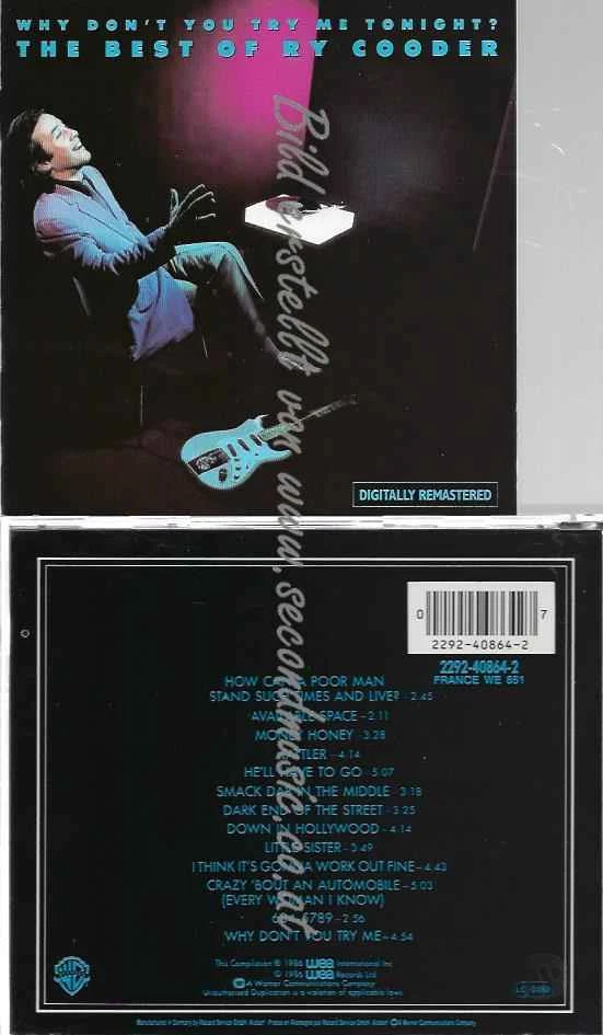 CD--Ry Cooder | --The Best of - Bild 1 von 1