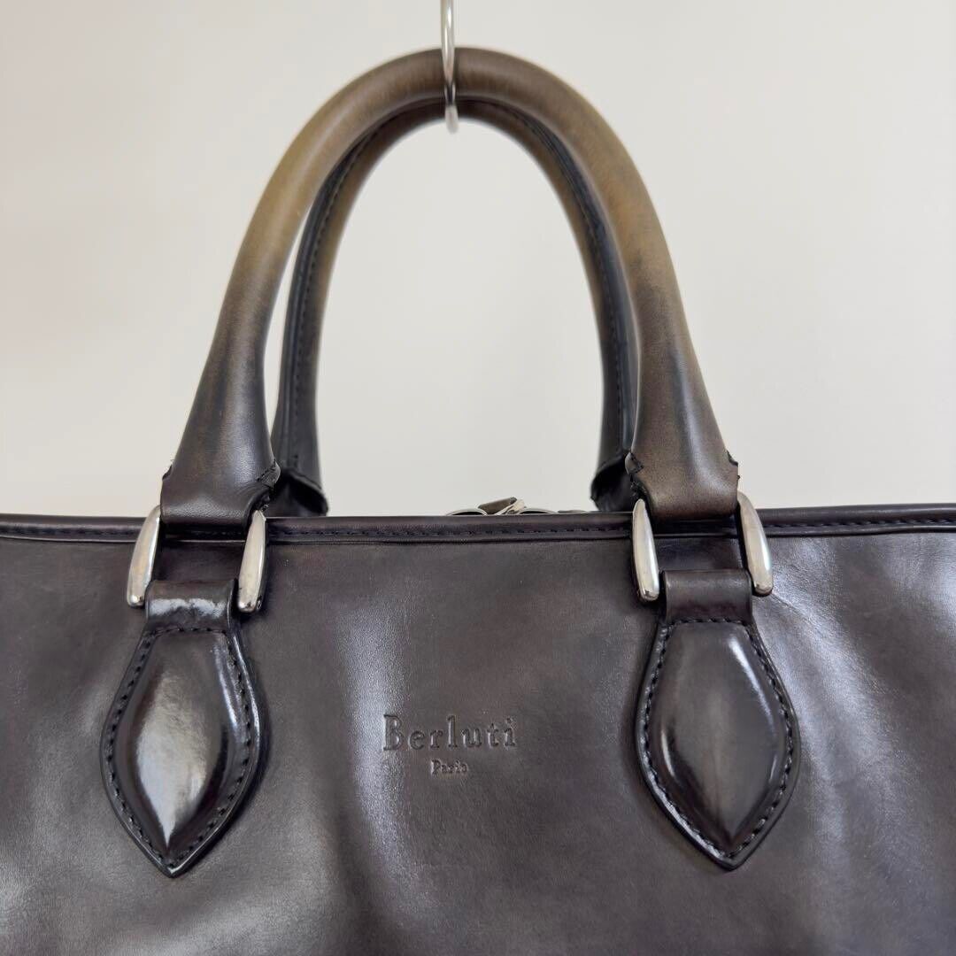Berluti Deux Jours Patina BriefCase used from JAPAN | eBay Berluti Deux Jours Patina BriefCase used from JAPAN | eBay