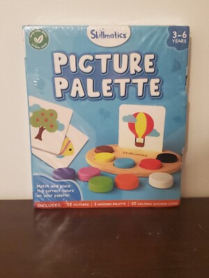 Skillmatics Picture Pallette Preschool Learning Toy for Toddlers Ages 3 - 6 NEW