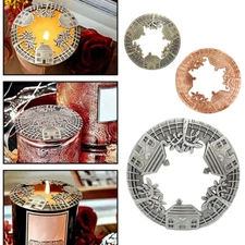 Retro Style Aroma Candles Candle Cover Candle Lid Jar Candle Topper DIY Decor