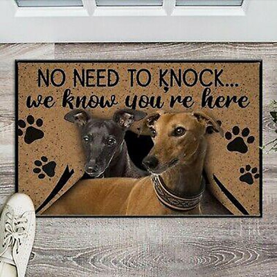 greyhound doormat