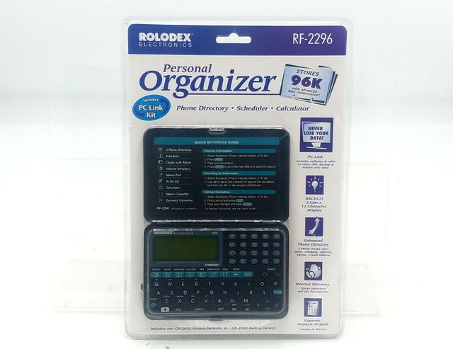 electronic organizer 90s