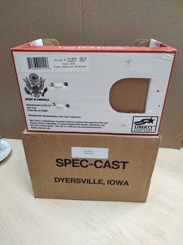 SpecCast Liberty Classics 1995 Case DC4 Tractor CUST 357 - READ - Picture 9 of 10