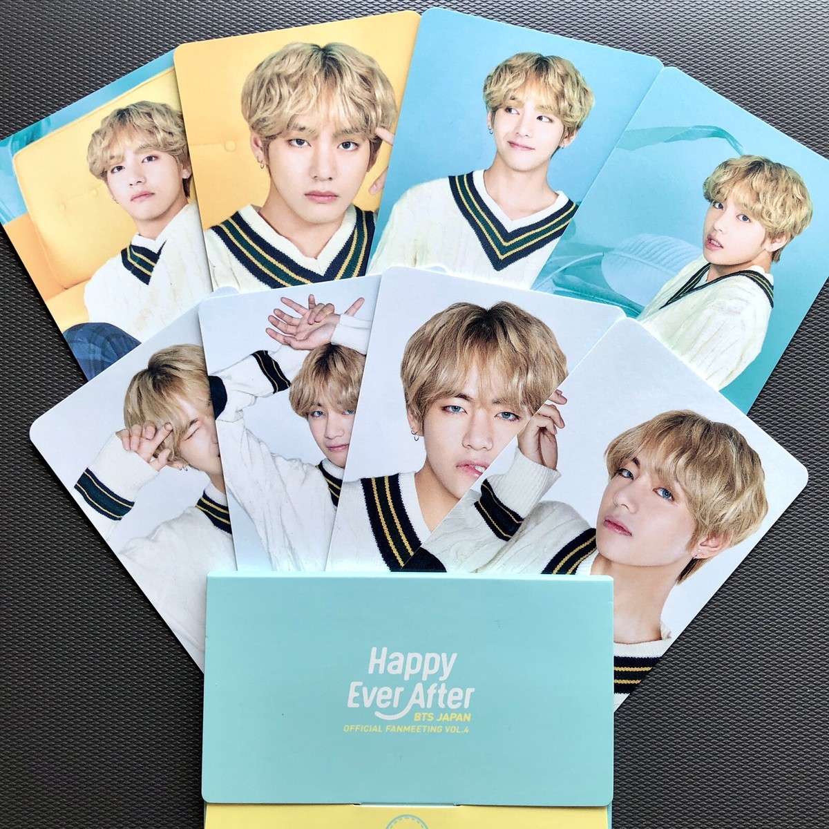BTS Japan 4th Muster Happy Ever After Mini Photocards V Taehyung